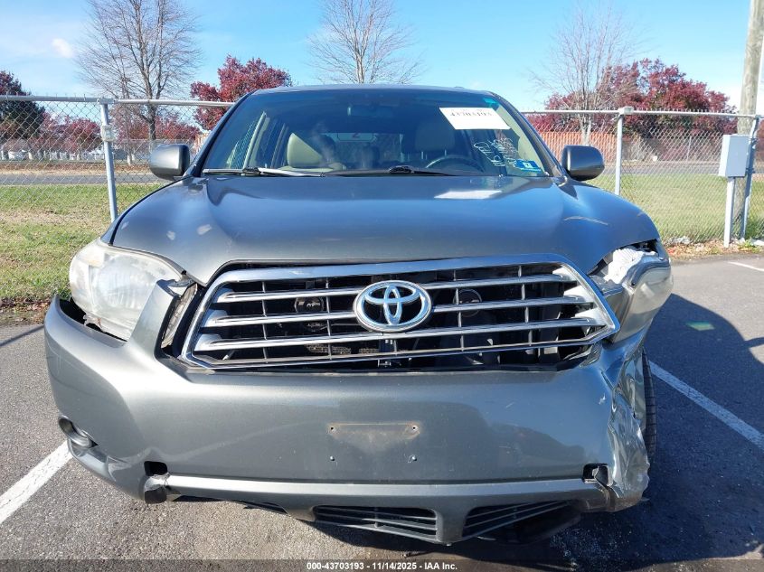 2008 Toyota Highlander Sport VIN: JTEDS43AX82052173 Lot: 43703193