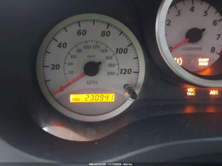 2004 Toyota Rav4 VIN: JTEHD20V640031141 Lot: 43703195