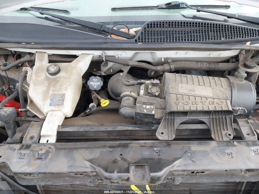 2018 Chevrolet Express 2500 Work Van VIN: 1GCWGAFG5J1908777 Lot: 43703221