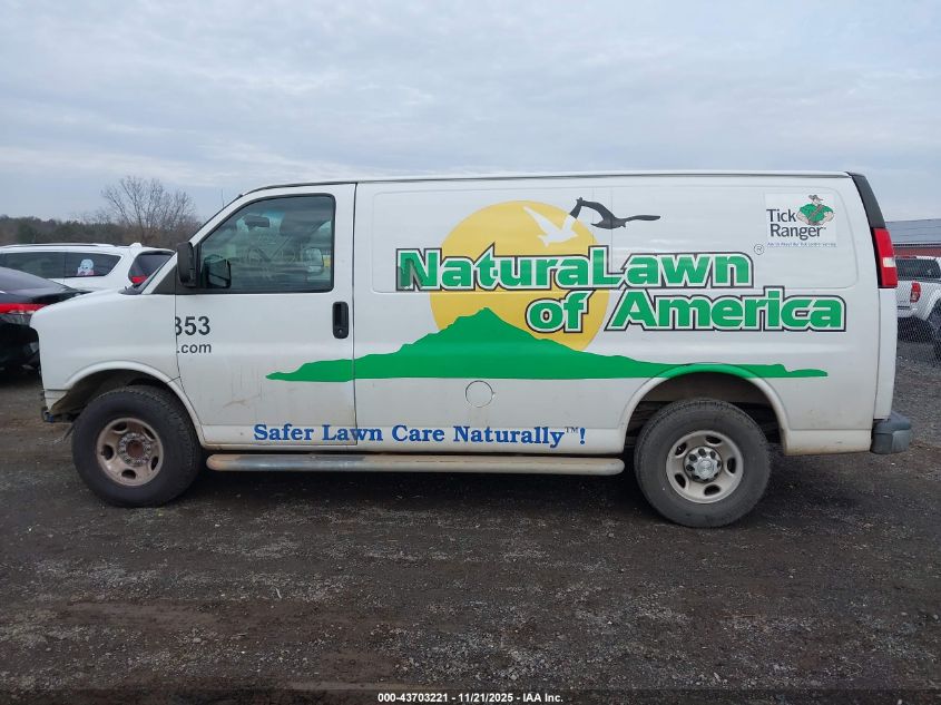 2018 Chevrolet Express 2500 Work Van VIN: 1GCWGAFG5J1908777 Lot: 43703221