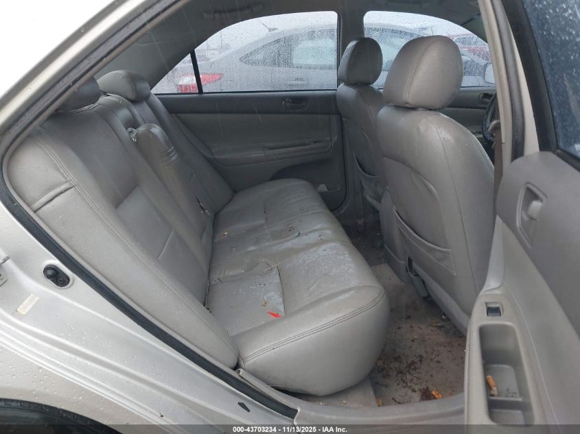 2002 Toyota Camry Le V6 VIN: 4T1BF32K82U020267 Lot: 43703234