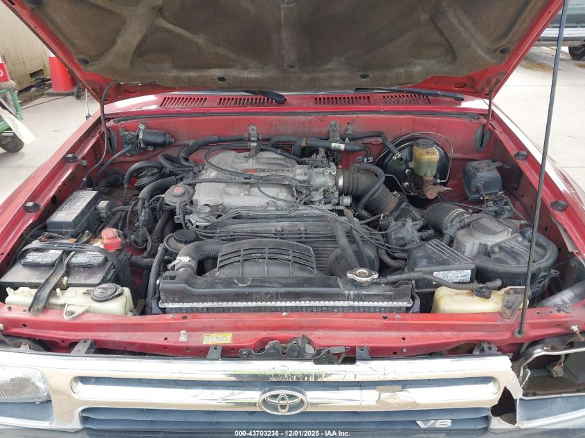 1994 Toyota Pickup 1/2 Ton Ex Lng Whlbase/Dx VIN: JT4VN93D9R5043813 Lot: 43703236