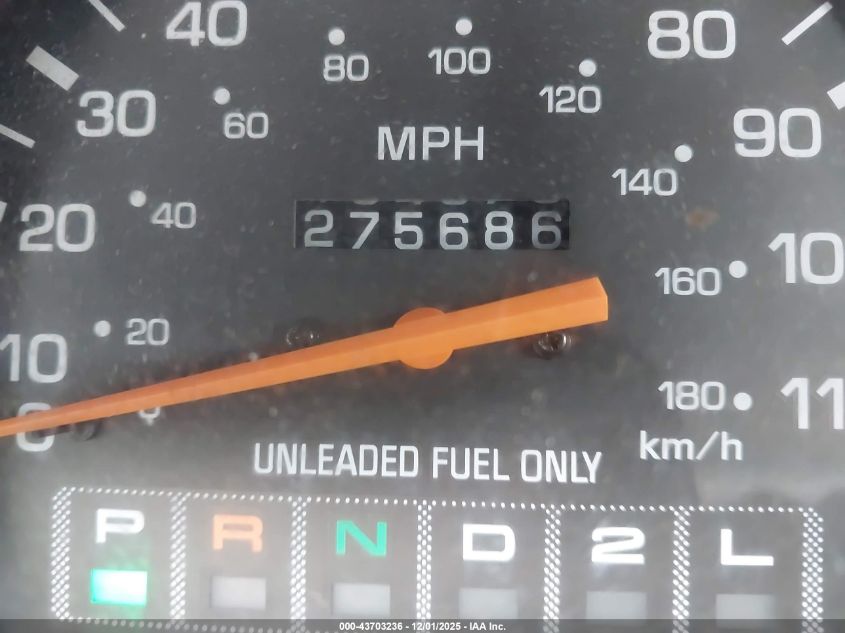 1994 Toyota Pickup 1/2 Ton Ex Lng Whlbase/Dx VIN: JT4VN93D9R5043813 Lot: 43703236