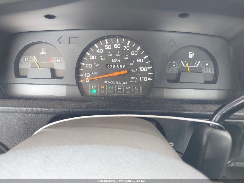 1994 Toyota Pickup 1/2 Ton Ex Lng Whlbase/Dx VIN: JT4VN93D9R5043813 Lot: 43703236