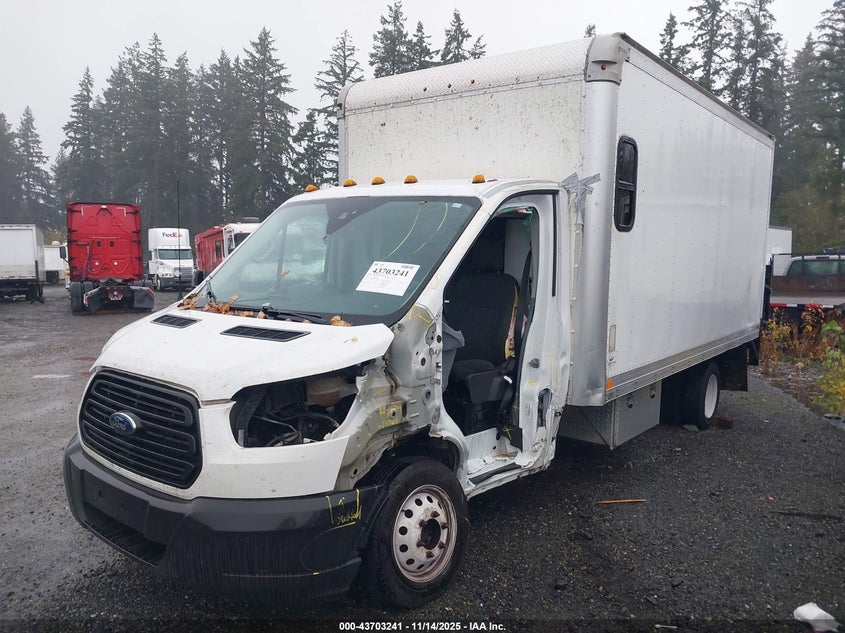 2019 Ford Transit-350 Cutaway VIN: 1FDBF9PM5KKA45863 Lot: 43703241