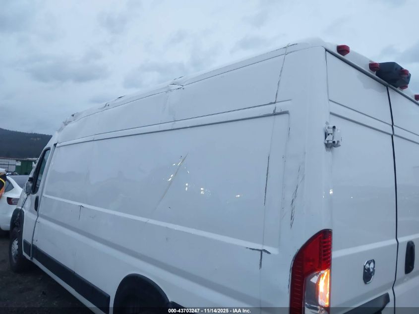 2023 Ram Promaster 3500 Cargo Van High Roof 159 Wb Ext VIN: 3C6MRVJG0PE571061 Lot: 43703247