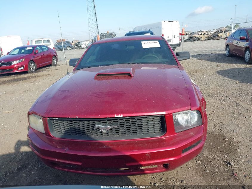 2007 Ford Mustang V6 Deluxe/V6 Premium VIN: 1ZVFT80N875333293 Lot: 43703309