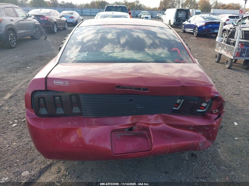 2007 Ford Mustang V6 Deluxe/V6 Premium VIN: 1ZVFT80N875333293 Lot: 43703309