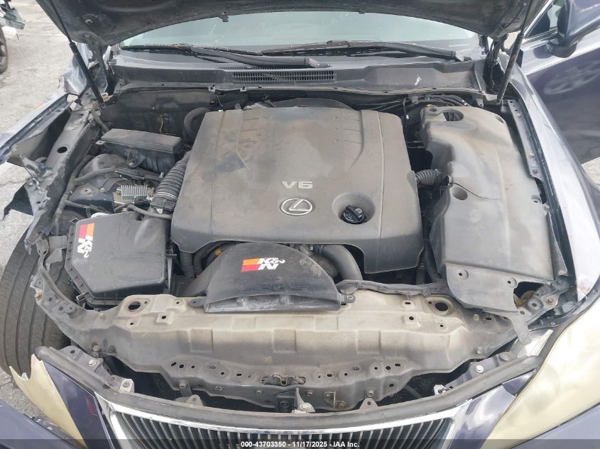 2009 Lexus Is 250 4D 2Wd VIN: JTJBK262195090376 Lot: 43703350