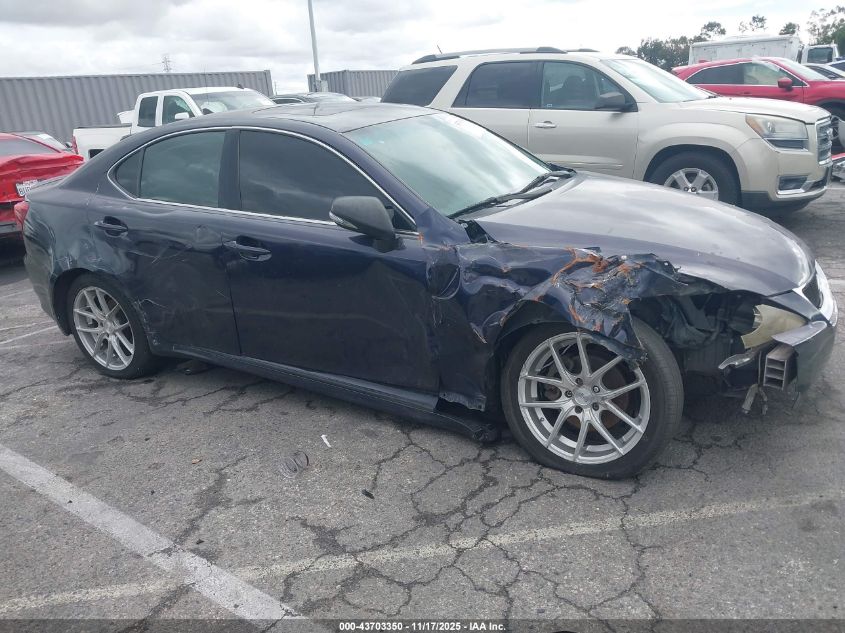 2009 Lexus Is 250 4D 2Wd VIN: JTJBK262195090376 Lot: 43703350