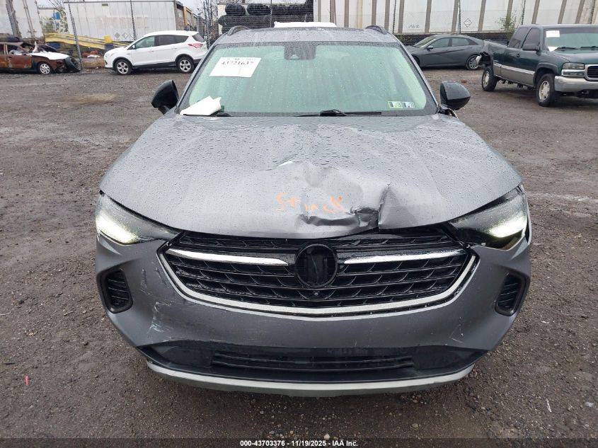 2021 Buick Envision Awd Essence VIN: LRBFZPR41MD122457 Lot: 43703376