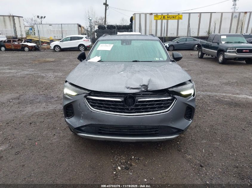 2021 Buick Envision Awd Essence VIN: LRBFZPR41MD122457 Lot: 43703376