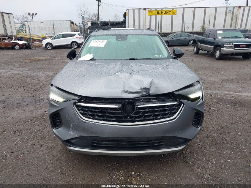 2021 Buick Envision Awd Essence VIN: LRBFZPR41MD122457 Lot: 43703376