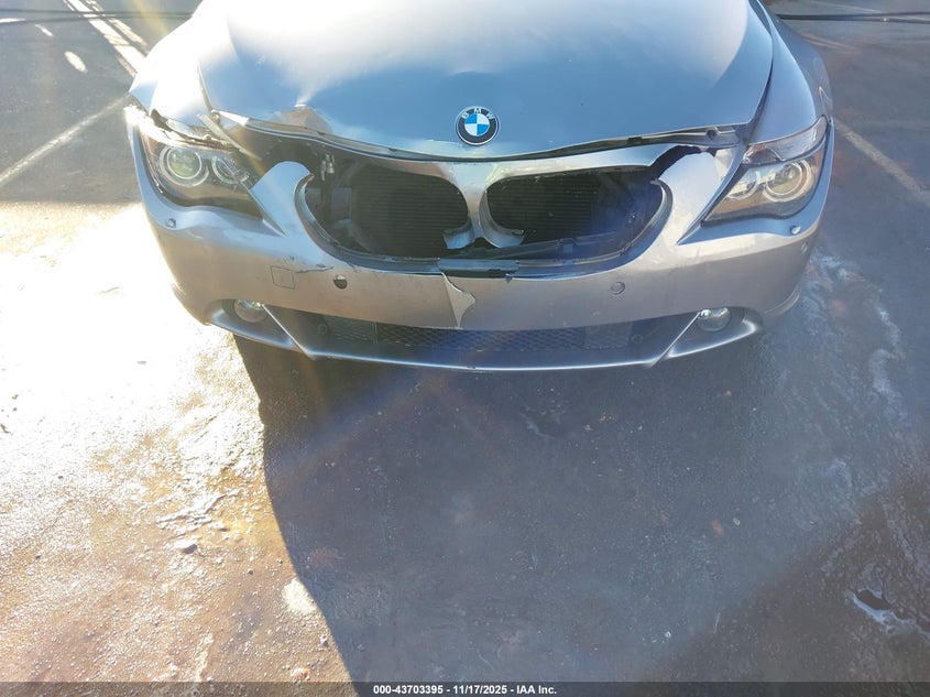 2006 BMW 650I VIN: WBAEK13496CN76324 Lot: 43703395