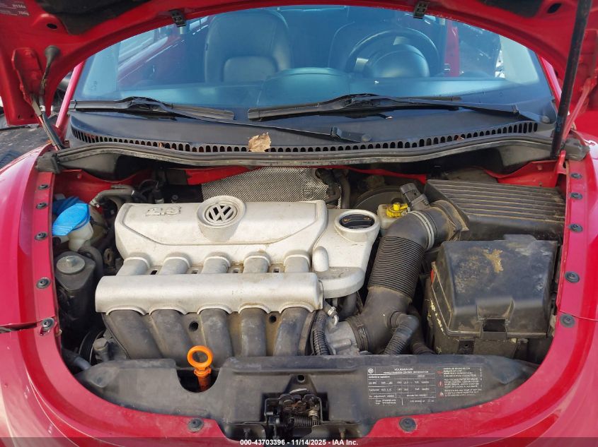 2009 Volkswagen New Beetle 2.5L VIN: 3VWPW31C29M514852 Lot: 43703396