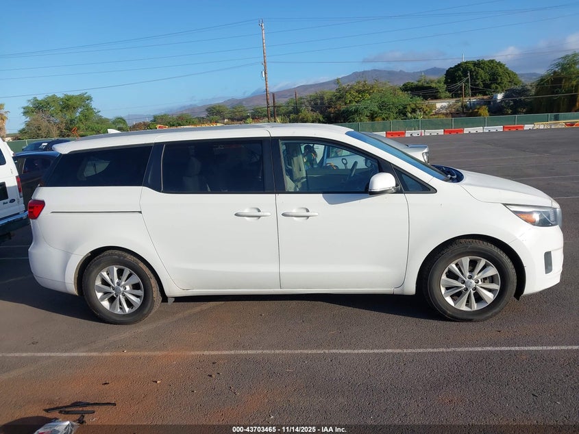 2016 Kia Sedona Lx VIN: KNDMB5C17G6203536 Lot: 43703465