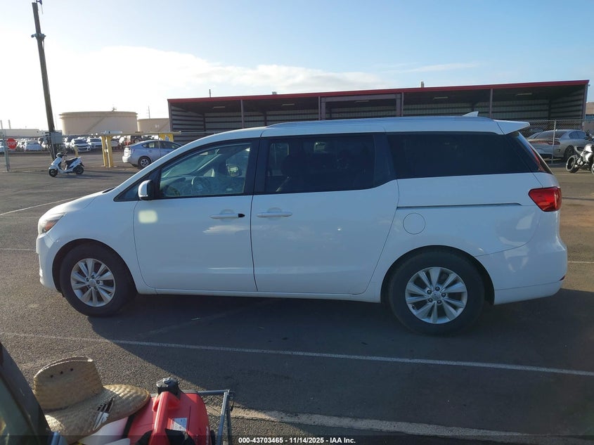 2016 Kia Sedona Lx VIN: KNDMB5C17G6203536 Lot: 43703465
