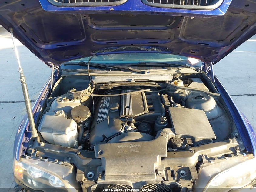 2002 BMW 330I VIN: WBAEV534X2KM19397 Lot: 43703543