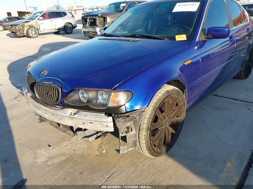 2002 BMW 330I VIN: WBAEV534X2KM19397 Lot: 43703543