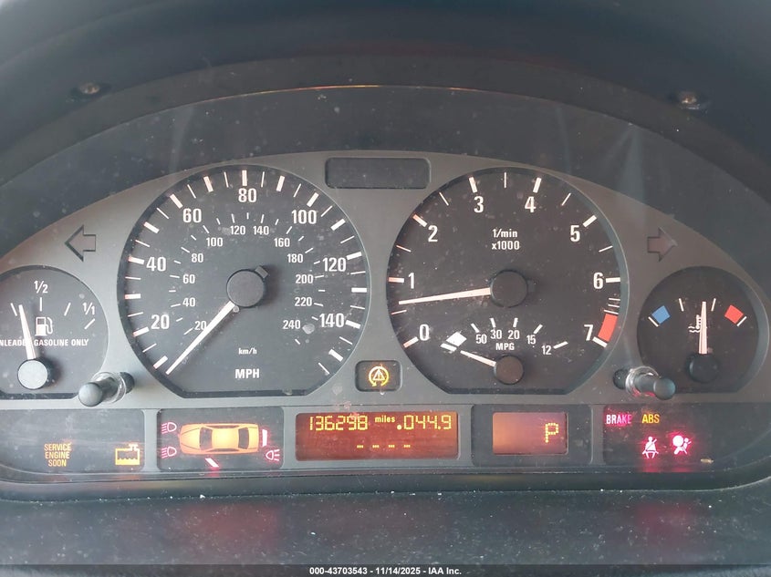 2002 BMW 330I VIN: WBAEV534X2KM19397 Lot: 43703543