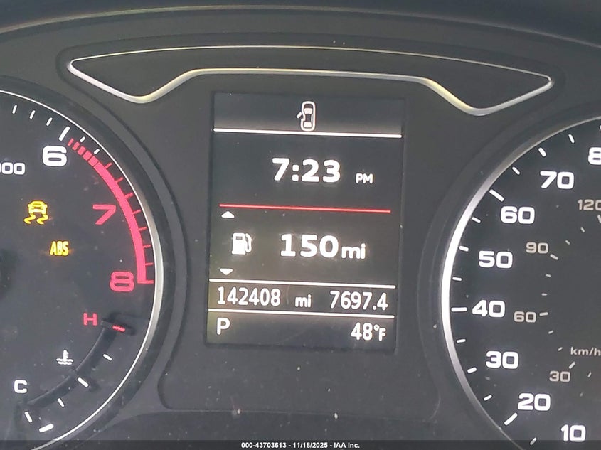 2016 Audi A3 1.8T Premium VIN: WAUA7GFF2G1031658 Lot: 43703613