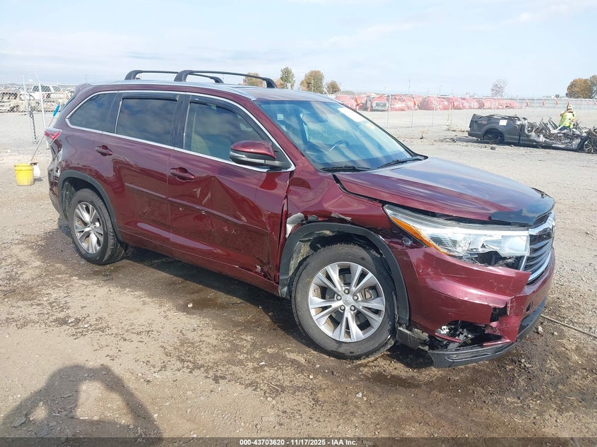TOYOTA HIGHLANDER XLE V6