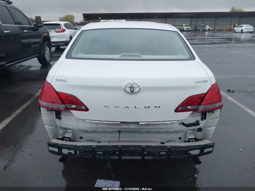 2008 Toyota Avalon Limited VIN: 4T1BK36B88U318736 Lot: 43703623
