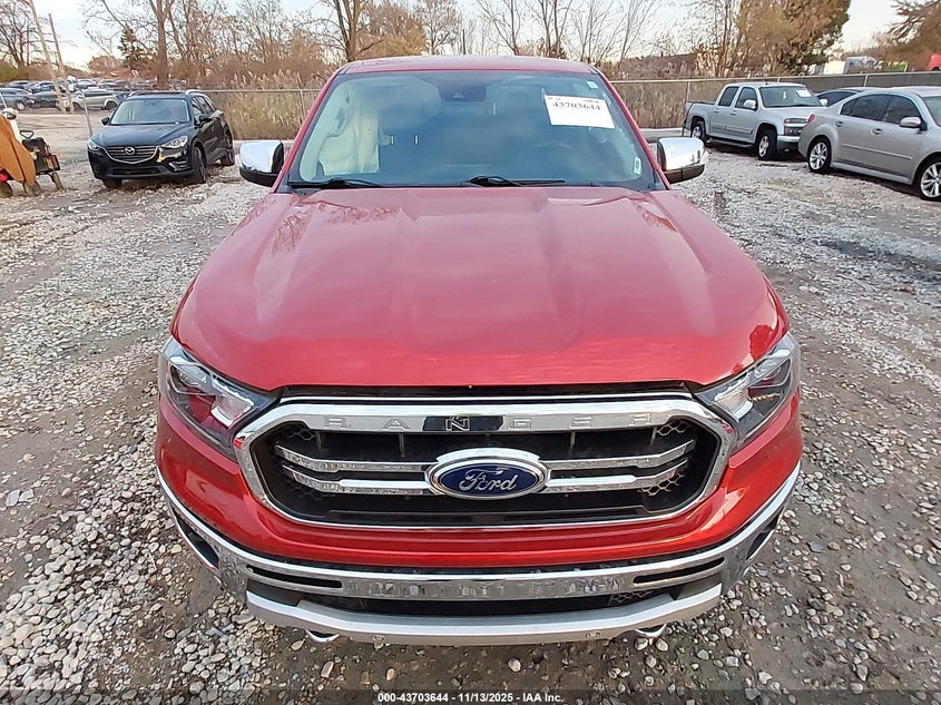 2019 Ford Ranger Lariat VIN: 1FTER4FH7KLA58821 Lot: 43703644