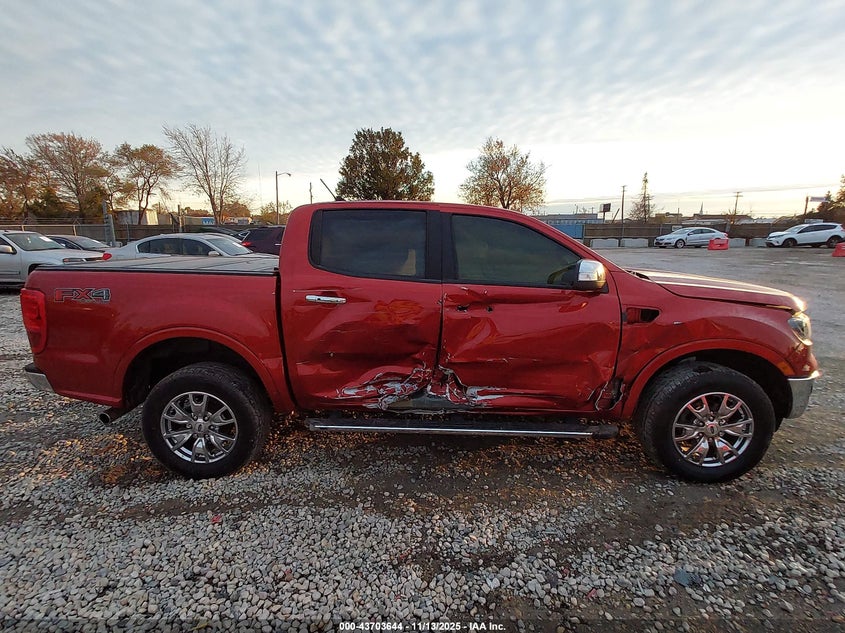 2019 Ford Ranger Lariat VIN: 1FTER4FH7KLA58821 Lot: 43703644