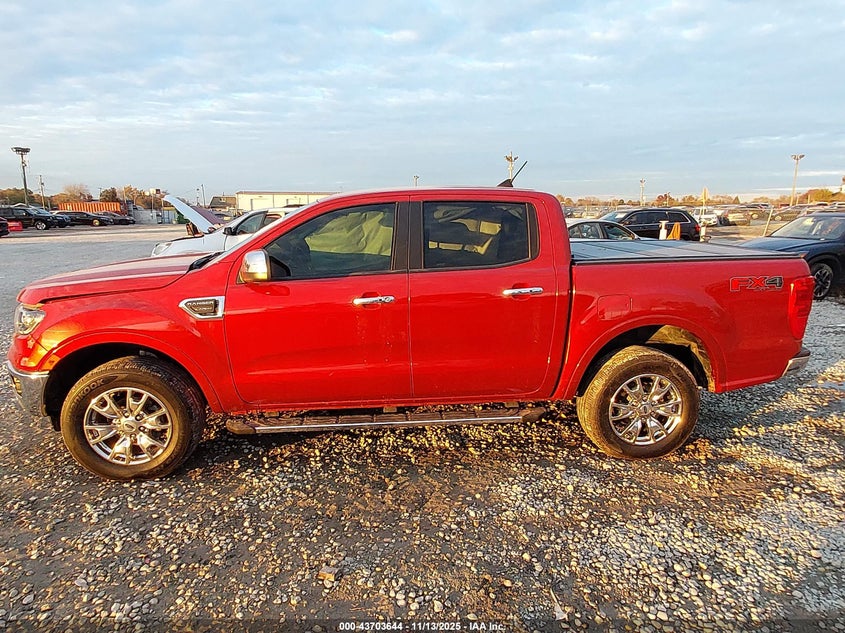 2019 Ford Ranger Lariat VIN: 1FTER4FH7KLA58821 Lot: 43703644