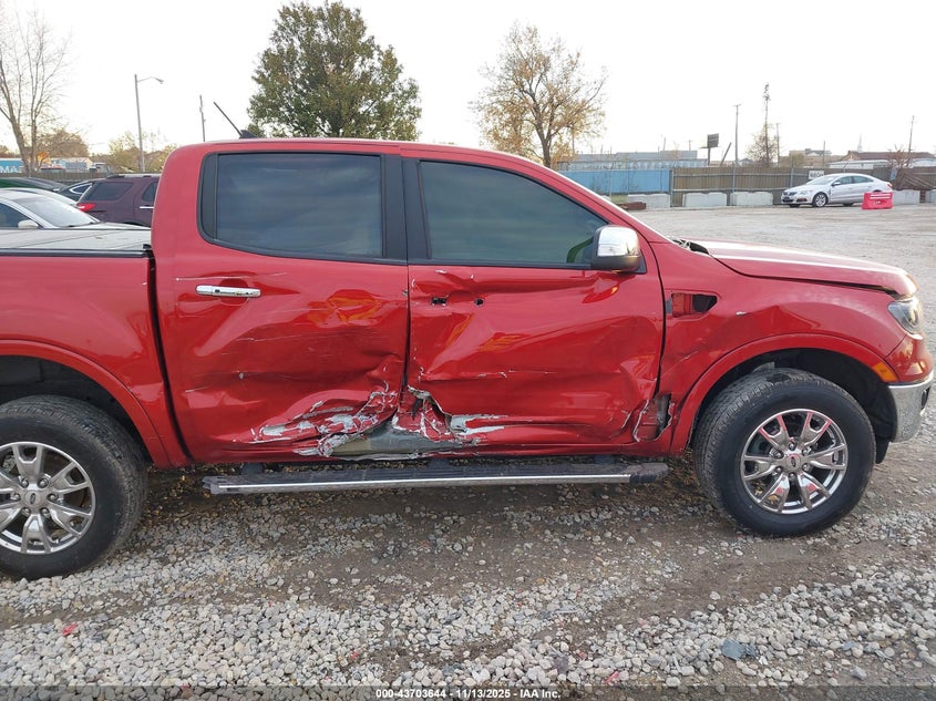2019 Ford Ranger Lariat VIN: 1FTER4FH7KLA58821 Lot: 43703644