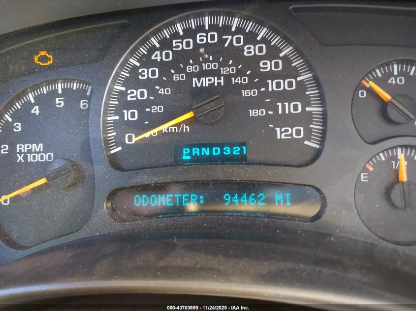 2003 Chevrolet Silverado 2500Hd Ls VIN: 1GCHC23U83F257543 Lot: 43703659