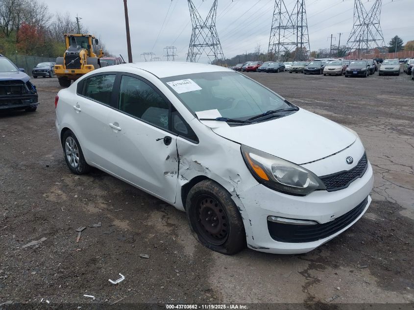 KIA RIO LX