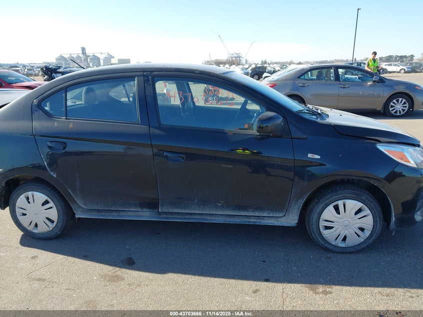 2022 Mitsubishi Mirage G4 Black Edition/Es/Le VIN: ML32FUFJXNHF06951 Lot: 43703666