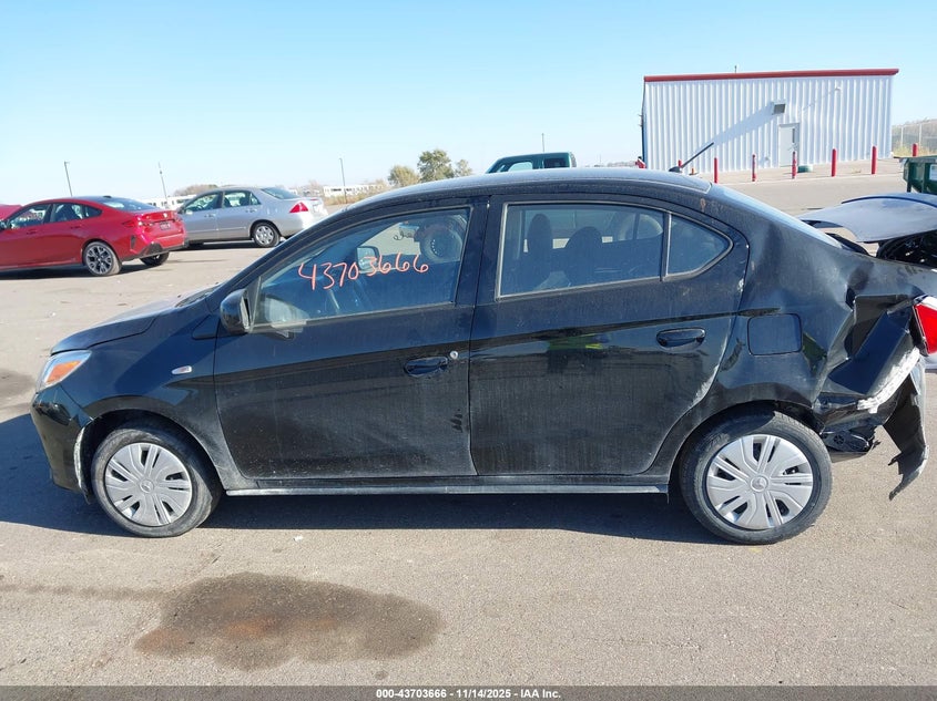 2022 Mitsubishi Mirage G4 Black Edition/Es/Le VIN: ML32FUFJXNHF06951 Lot: 43703666