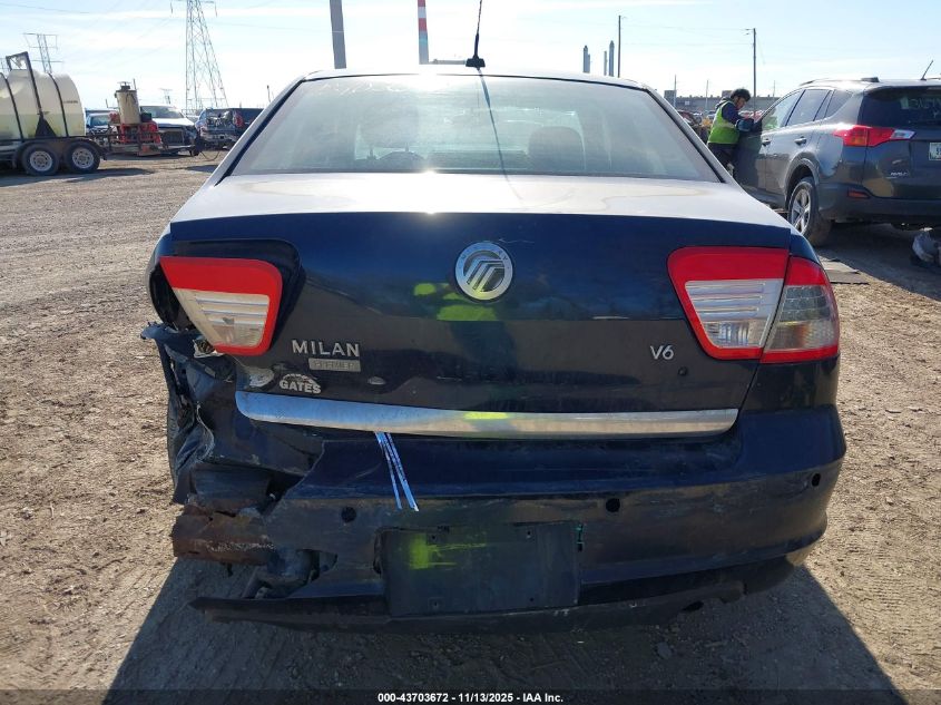 2009 Mercury Milan V6 Premier VIN: 3MEHM08109R604650 Lot: 43703672