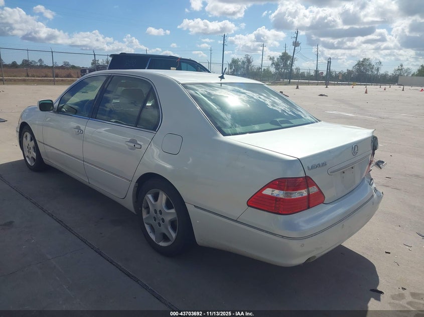 JTHBN36F040157362 2004 LEXUS LS photo no. 3