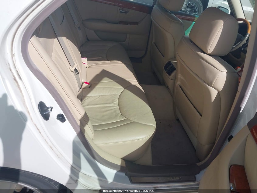 2004 Lexus Ls 430 VIN: JTHBN36F040157362 Lot: 43703692