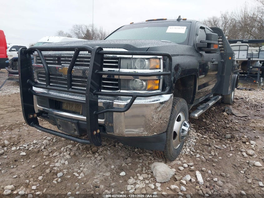 2015 Chevrolet Silverado 3500Hd Chassis Wt black Lot 111043703824 Vin 1GB4KYC85FF558013