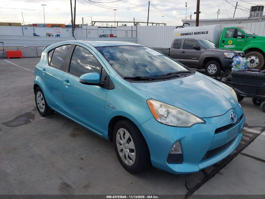 TOYOTA PRIUS C ONE