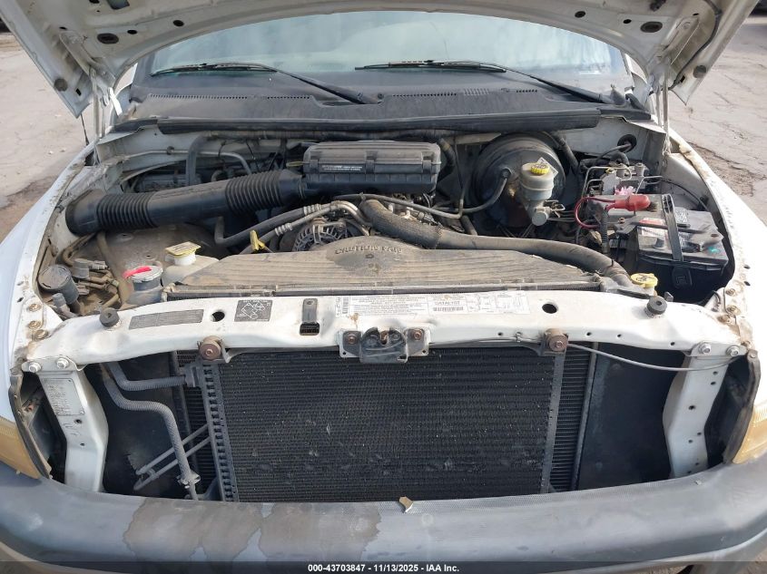 2001 Dodge Ram 1500 St VIN: 3B7HC12YX1G199218 Lot: 43703847