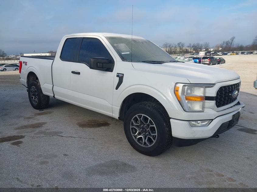 VIN 1FTEX1EP9MKD23793 2021 FORD F-150 XL