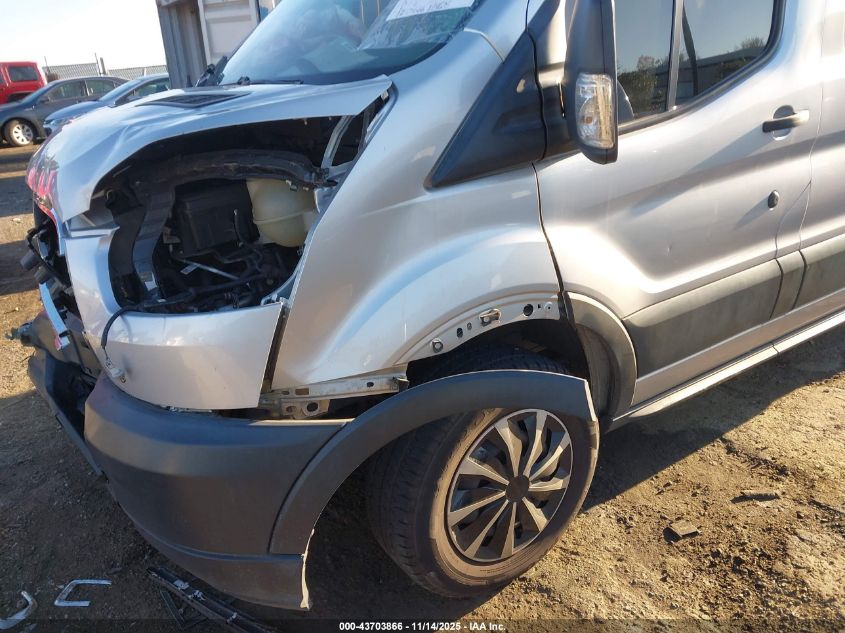 2019 Ford Transit-250 VIN: 1FTYR2ZG9KKB45257 Lot: 43703866