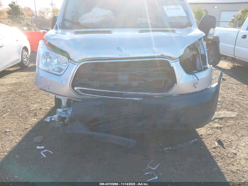 2019 Ford Transit-250 VIN: 1FTYR2ZG9KKB45257 Lot: 43703866