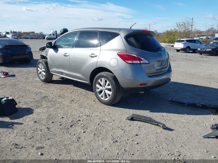 2012 Nissan Murano S VIN: JN8AZ1MW0CW238760 Lot: 43703916