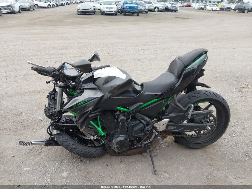2023 Kawasaki Er650 N VIN: ML5EREN19PDA96317 Lot: 43703923