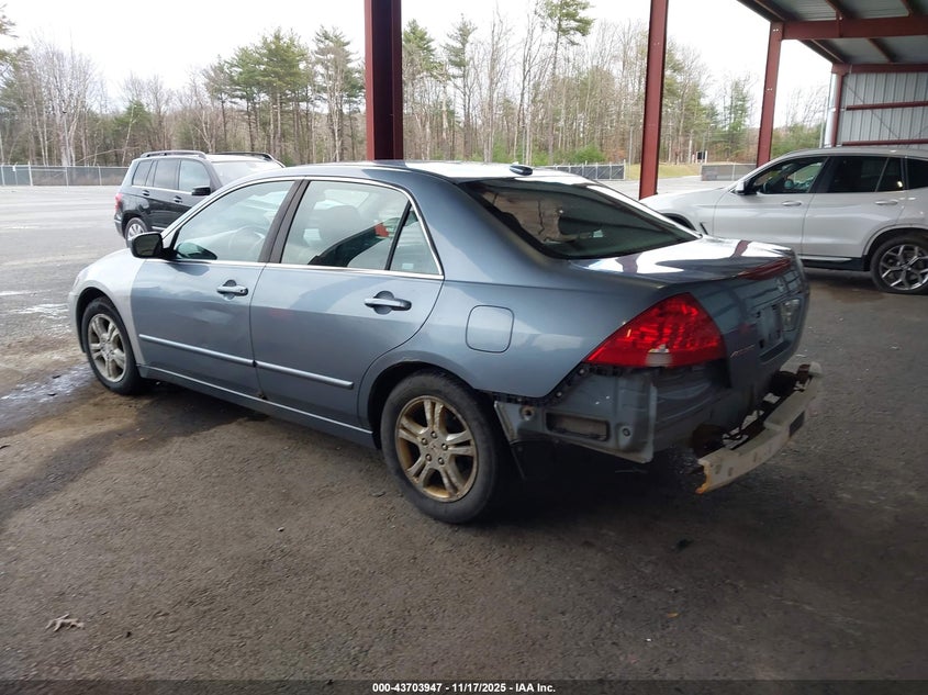 1HGCM56887A038383 2007 HONDA ACCORD photo no. 3