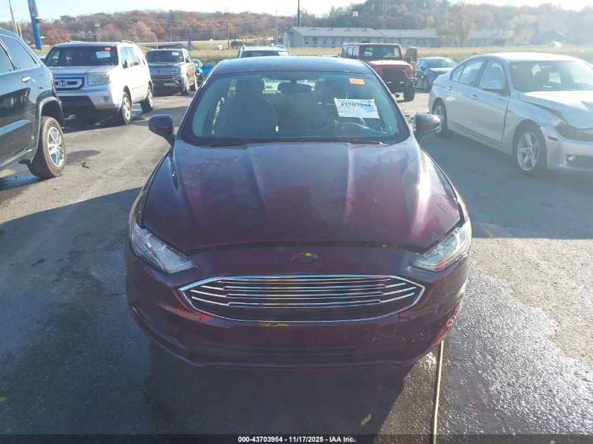 2018 Ford Fusion Se VIN: 3FA6P0HD4JR160435 Lot: 43703954