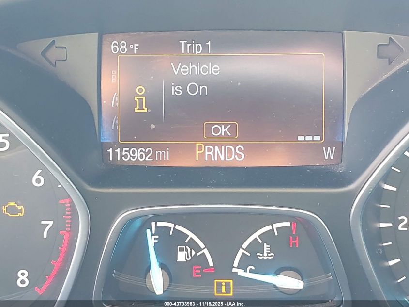 2018 Ford Escape Se VIN: 1FMCU9GD1JUA87198 Lot: 43703963