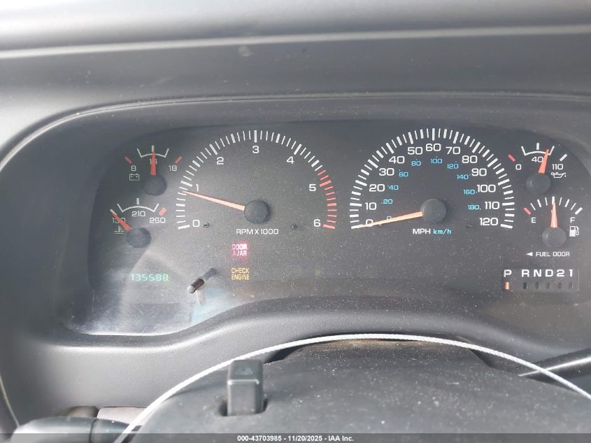 1999 Dodge Durango VIN: 1B4HS28Z0XF599899 Lot: 43703985